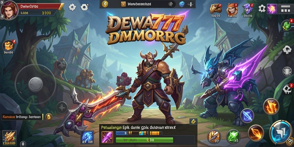 Gameplay seru dan grafis menakjubkan dalam DEWA777.