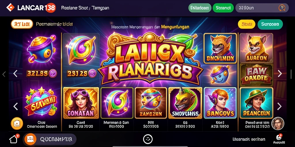 Tampilan gameplay slot yang menarik dan memikat.