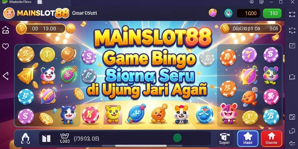 Tampilan gameplay Bingo yang seru di MAINSLOT88.