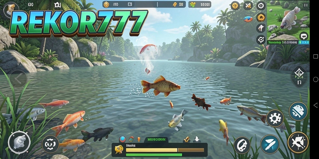 Menampilkan gameplay yang seru dan menangkap ikan yang beragam.