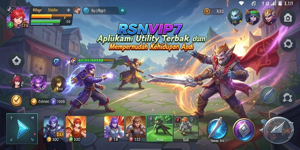 Tampilan antarmuka memudahkan navigasi dalam aplikasi Utility.